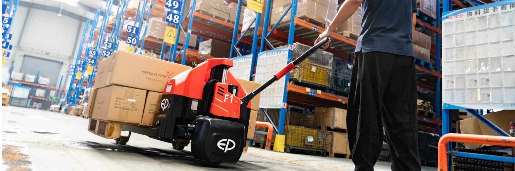 F1 Elektrikli Transpalet 1.5T - Görsel 1